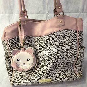 Betsey Johnson baby diaper bag